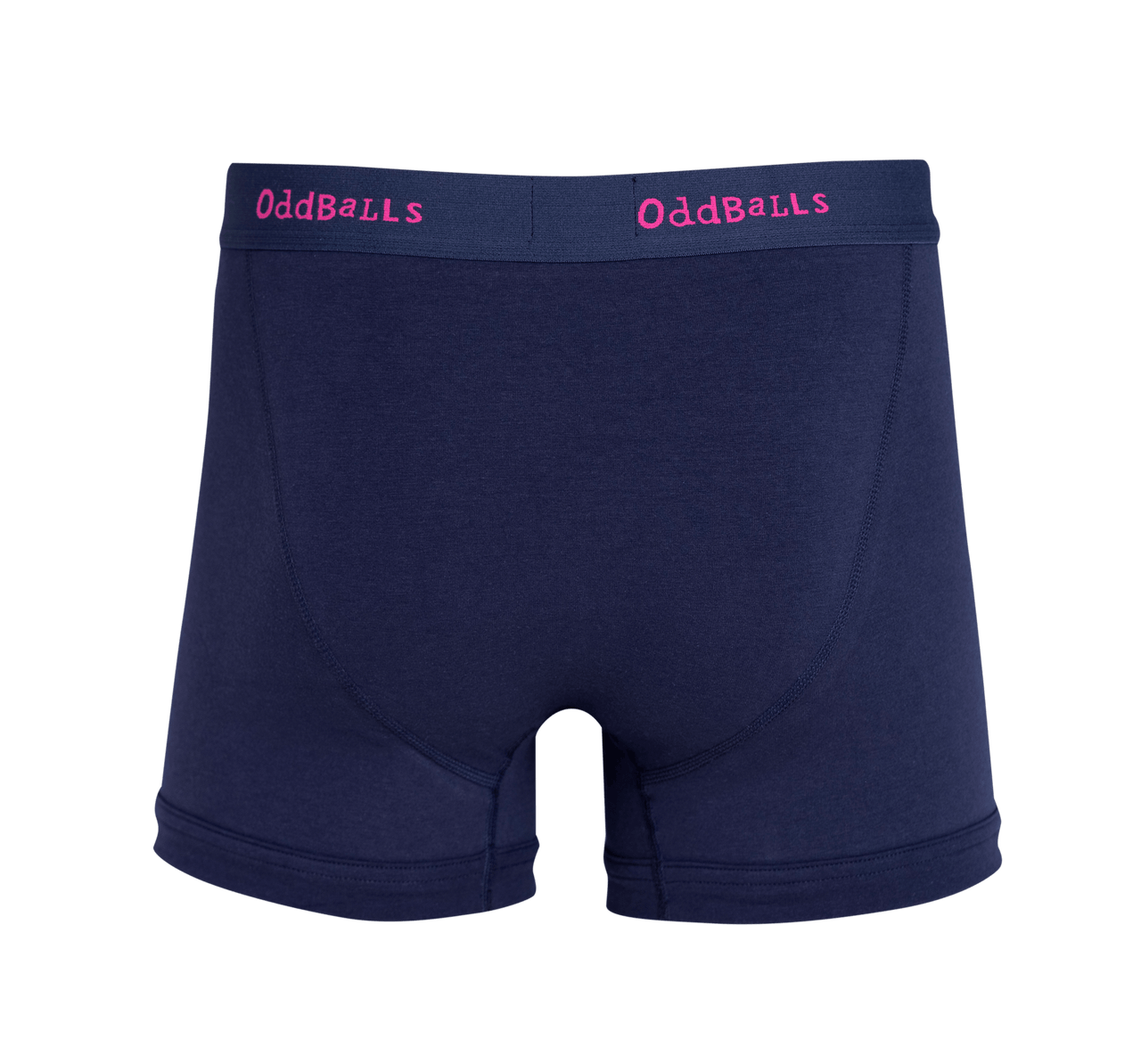 Navy & Magenta - Mens Boxer Shorts – OddBalls