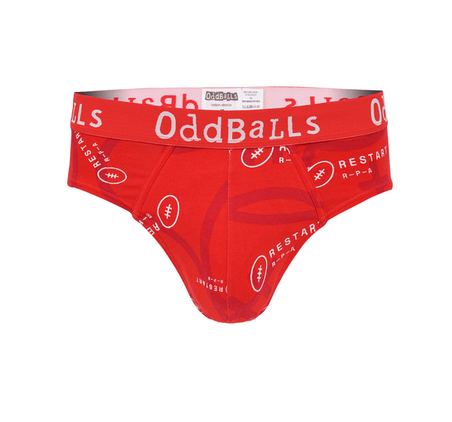 OddBalls - FA Wales Red 2020 - Mens Boxer Shorts