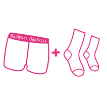 12 Month Pre-Paid: CLASSIC Subscription - Ladies Boxer Shorts & Free Socks - Monthly Subscription Nav Image 4