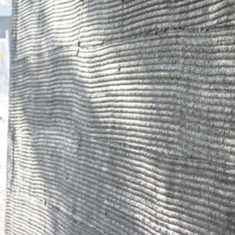 Horizontal lines in stucco from Plaster Scarifier