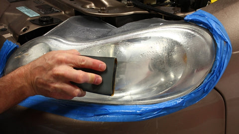 Restoring headlights