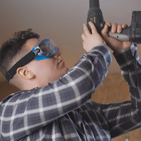 GIF of Safety Goggles