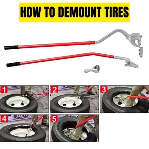  Totority 2 Sets Tire Tool Tire Removal Tools Car