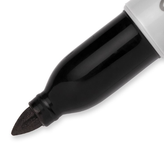Permanent Markers,Fine Tip Black Permanent Marker Pens Bulk of 85 Pack  Black Marker Set Waterproof,Quick Drying Black Markers Permanent Work On