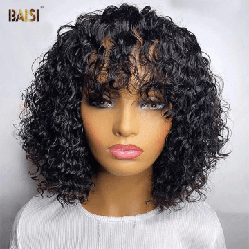 chinese bob curly hair