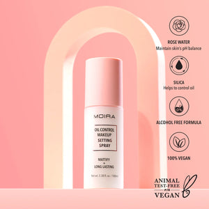 Moira Oil Control Makeup Setting Spray - La Look Skincare and Makeup  - Skindinavia Oil Control Setting Spray