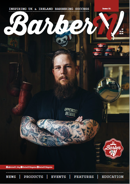 Barber on Magazine Cover