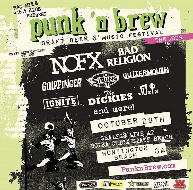 Punk in drublic Huntington poster