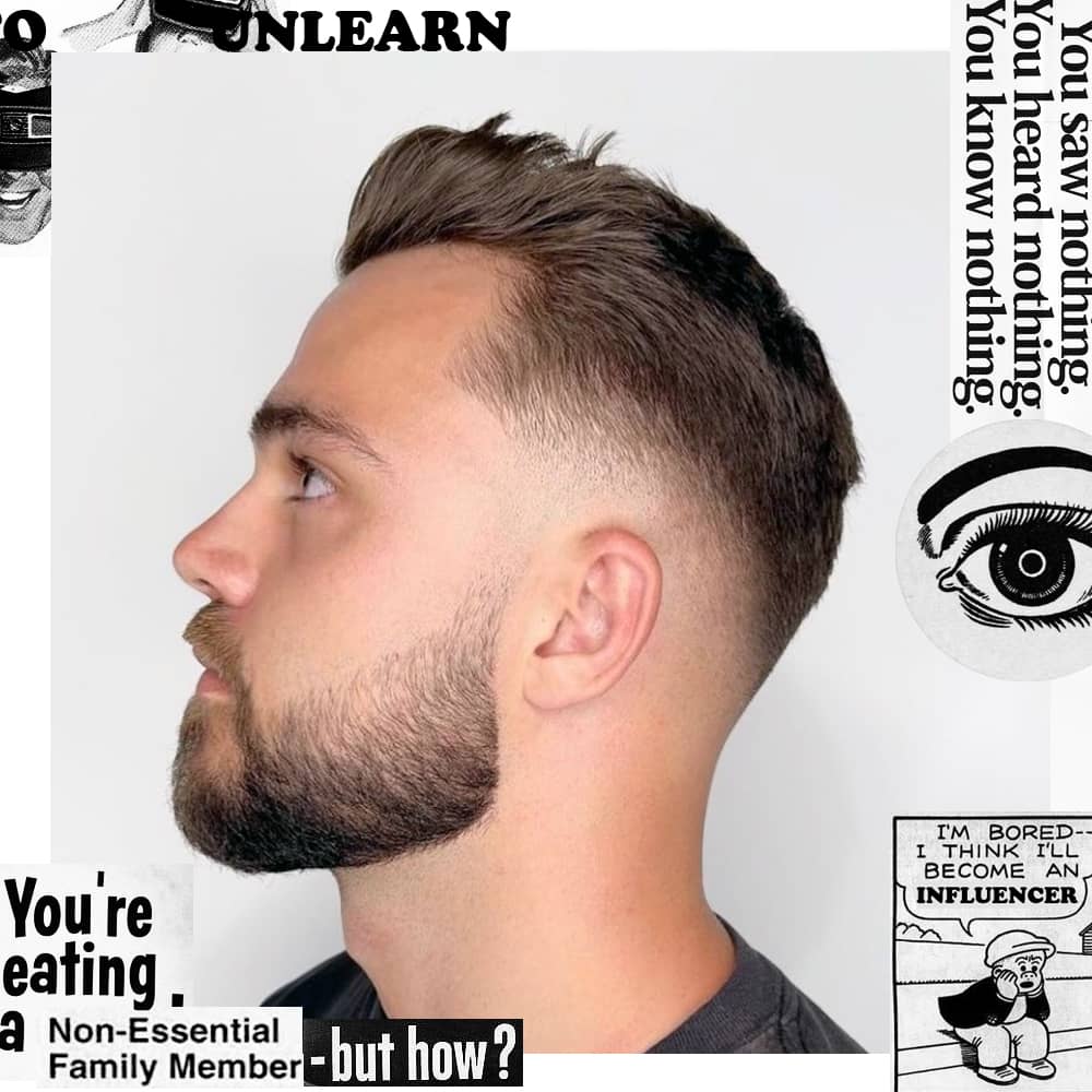 18 Short Hairstyles For Men With Beards  Zoylee