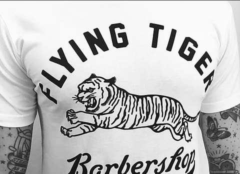 Flying Tiger Barbershop Tee