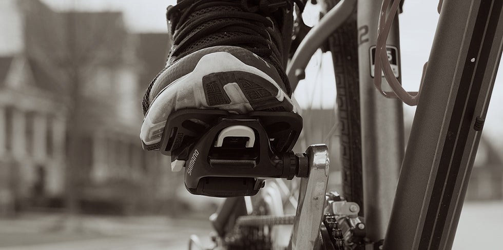 riding clipless pedals with normal shoes