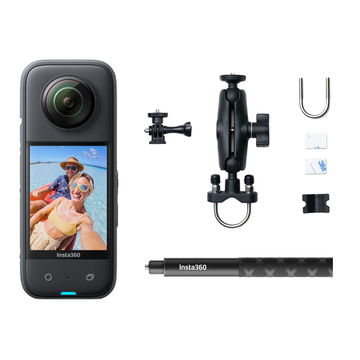 Montura U-Bolt Insta360 para motocicleta compatible con GO2, ONE R, ONE X,  ONE X2, ONE