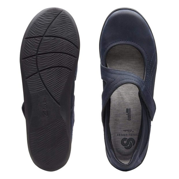 clarks sillian bella navy