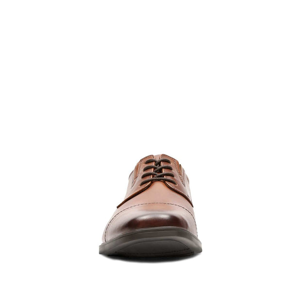 clarks tilden cap dark tan