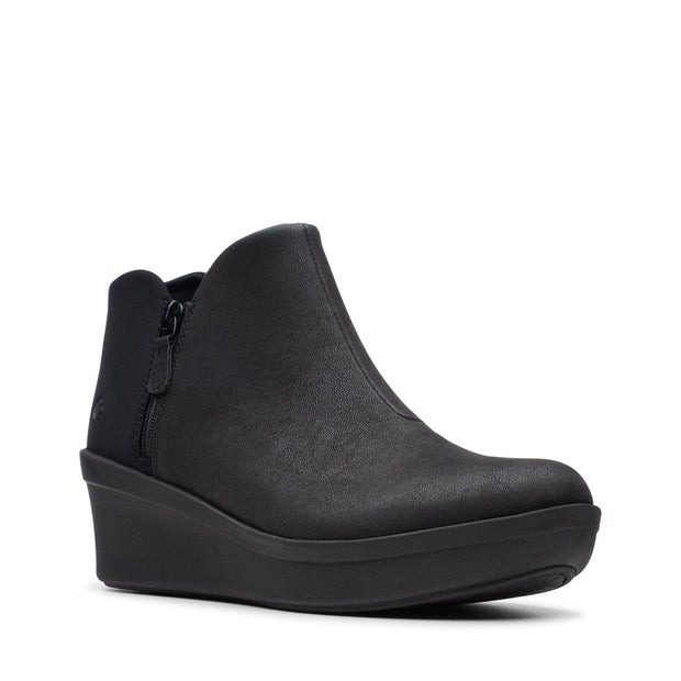 clarks platform boots