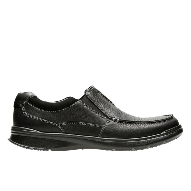 clarks cotrell free leather slip on shoe