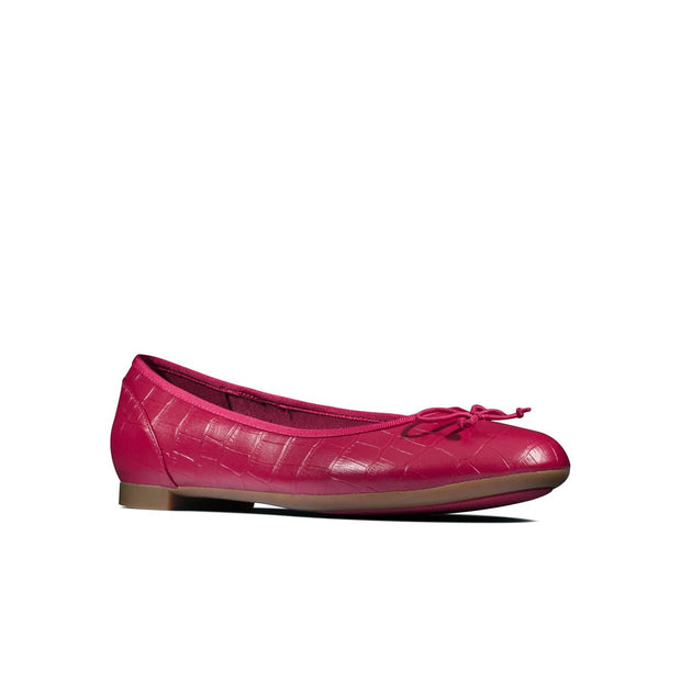 clarks couture bloom red