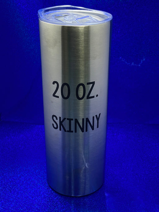 20 oz Skinny SPEAKER Sublimation Tumbler — WickStreetVinyl