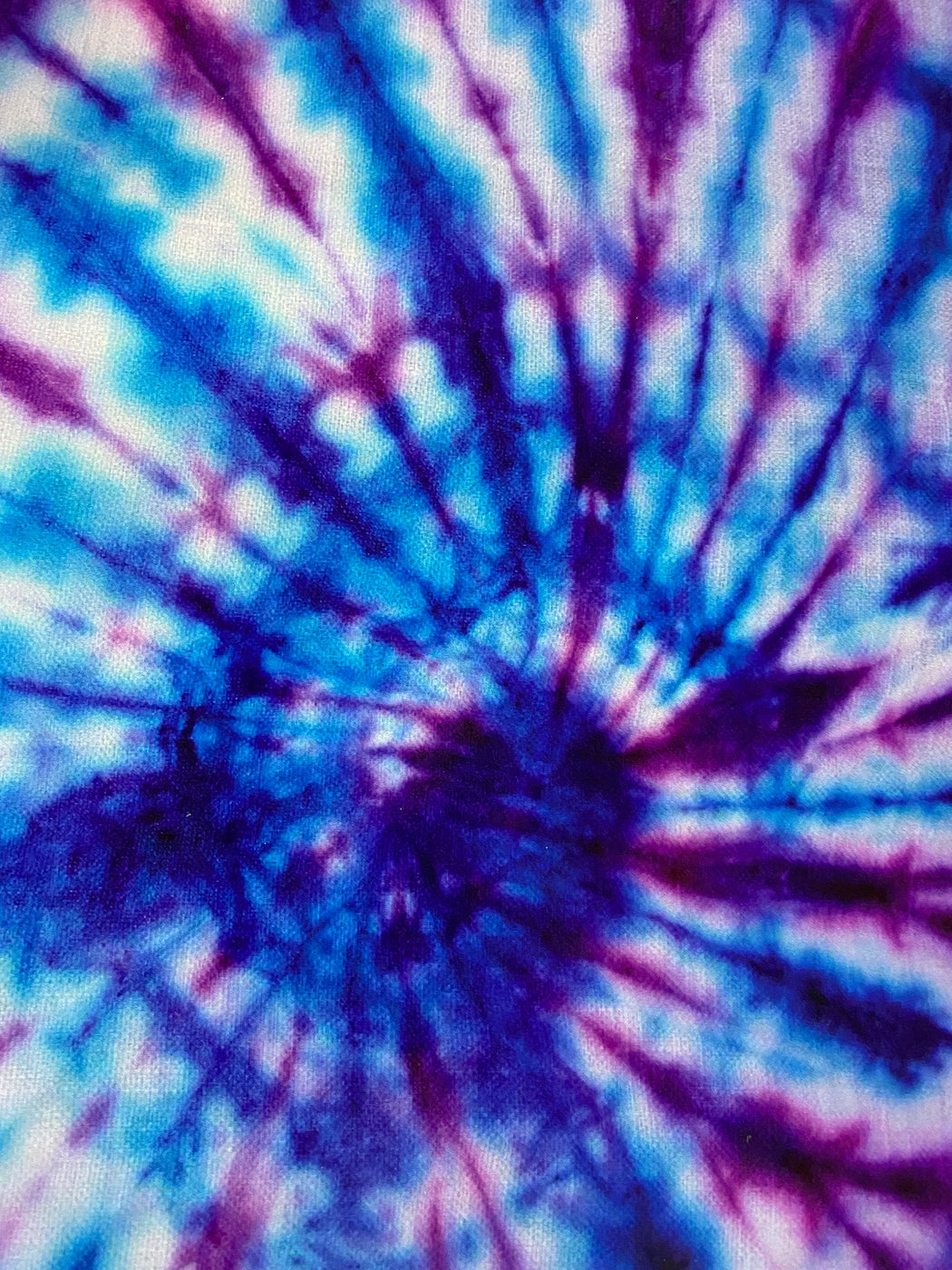 Purple and Blue Tie Dye Printed HTV — WickStreetVinyl