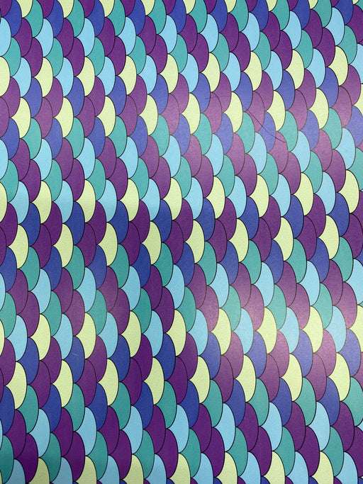 Ombre Patterned Vinyl Sheets in Red, Purple and Blue HTV or