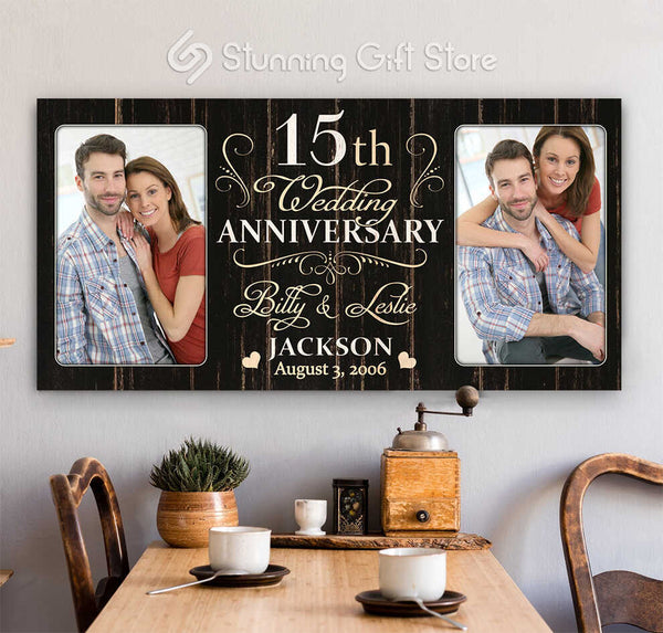 15 Years Anniversary Gift Ideas For Couple 15th Anniversary Gift For Husband Fifteen Years Wedding Anniversary