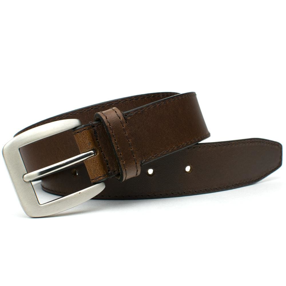 Roan Mountain Distressed Leather Belt - Nickel Smart - Brown Genuine Full  Grain Leather Belt with Nickel Free Buckle - 32 : : Clothing,  Shoes & Accessories