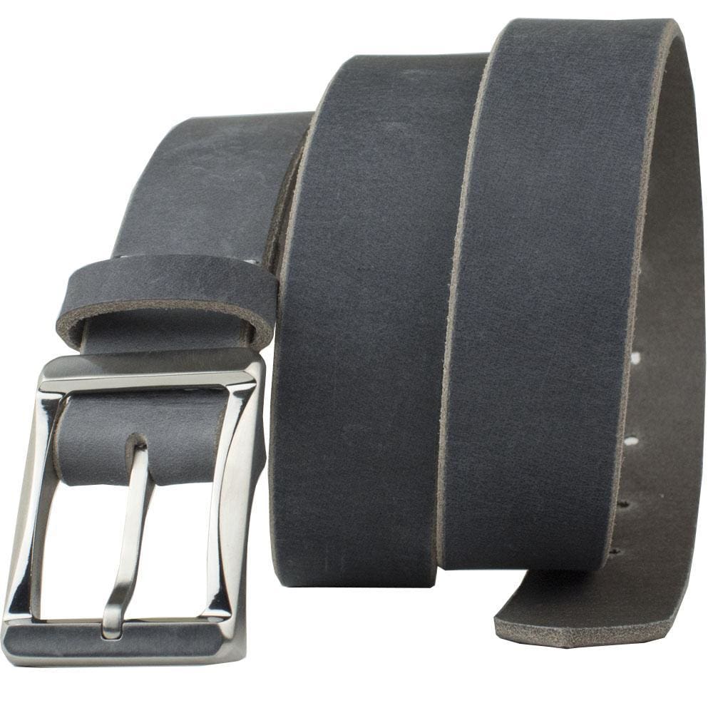 The Classified Black Leather Belt by Nickel Smart®