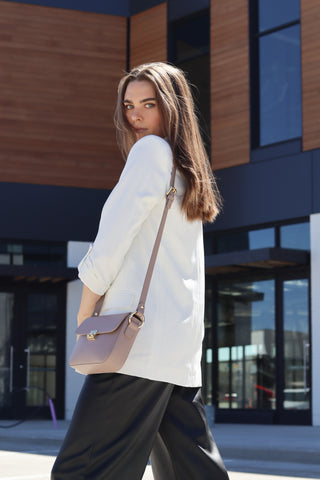 Amelia Taupe Bag