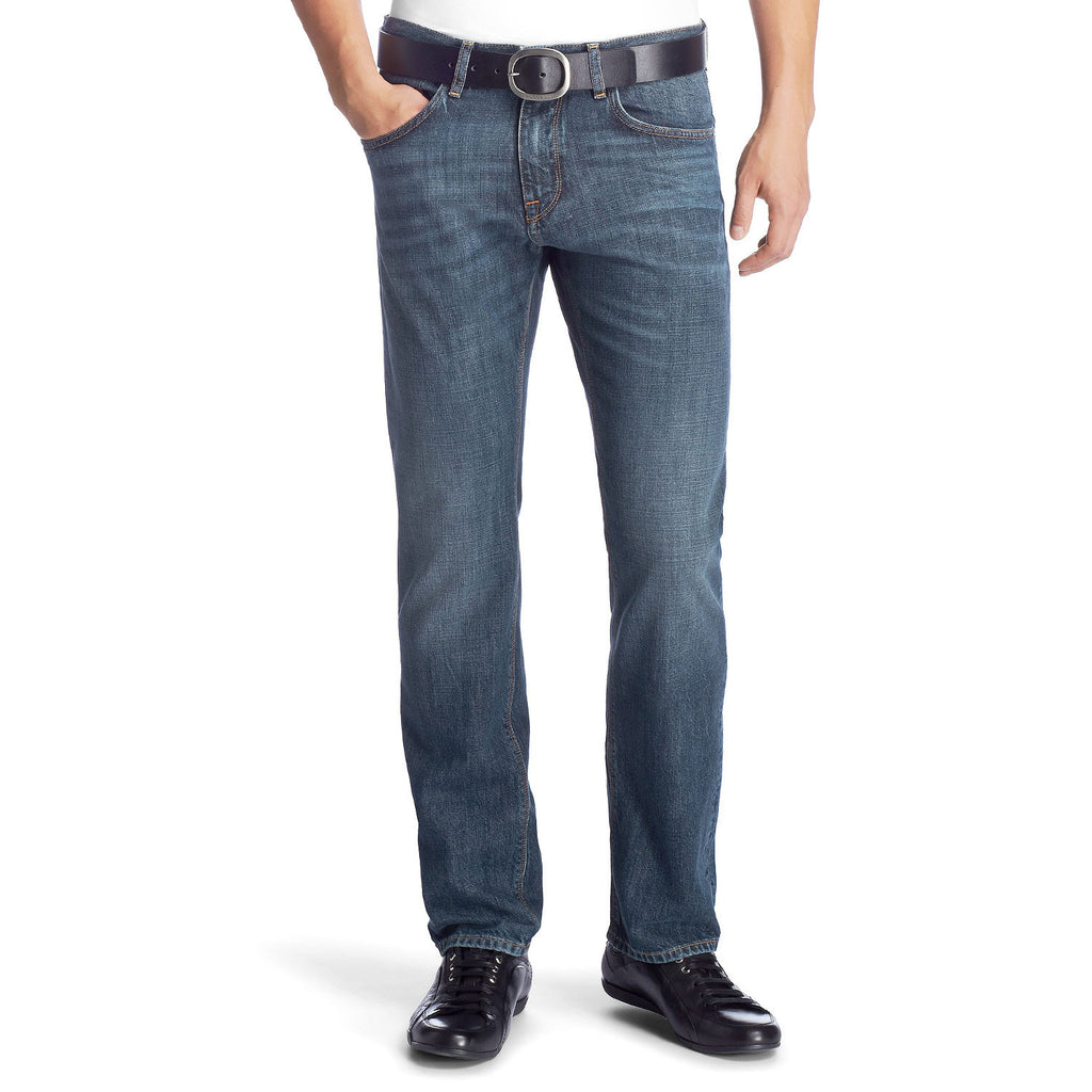 Hugo Boss Maine 1 Regular Fit Jeans - Bright Blue – WowsersTrousers