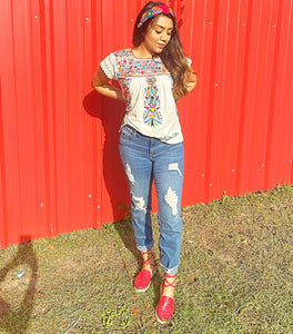 cute outfits with red huaraches