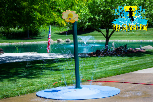 Custom Splash Pad Mushroom Shower Attractions - Cenchi