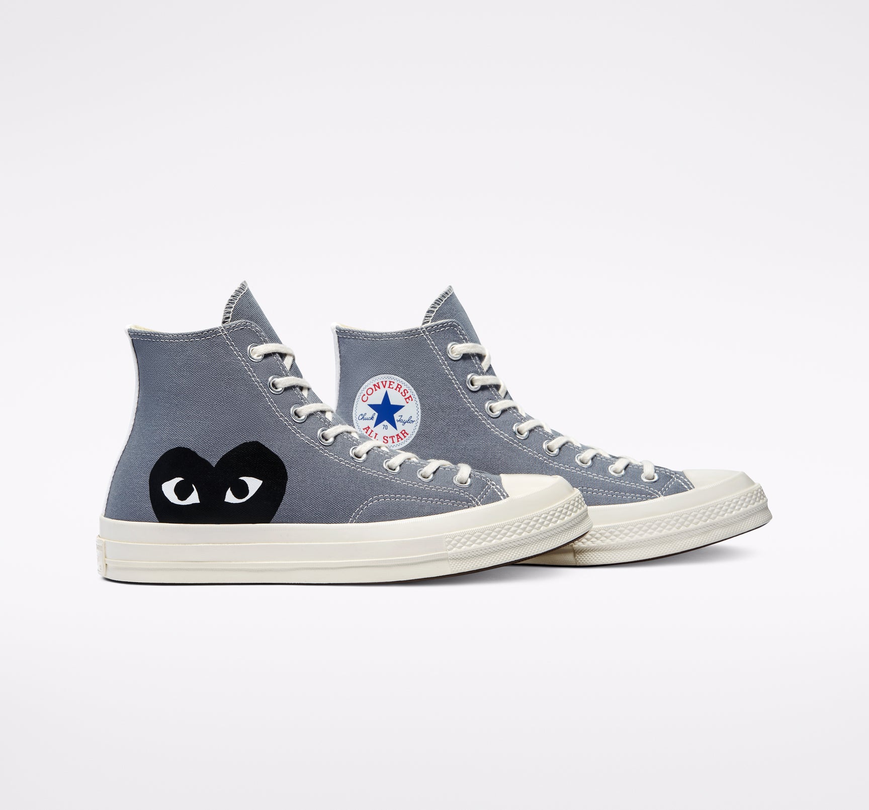 Converse Black Heart Grey High Top – COMME des GARÇONS Melbourne