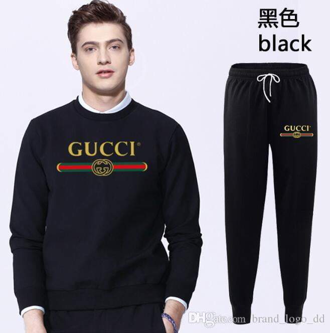 black gucci tracksuit