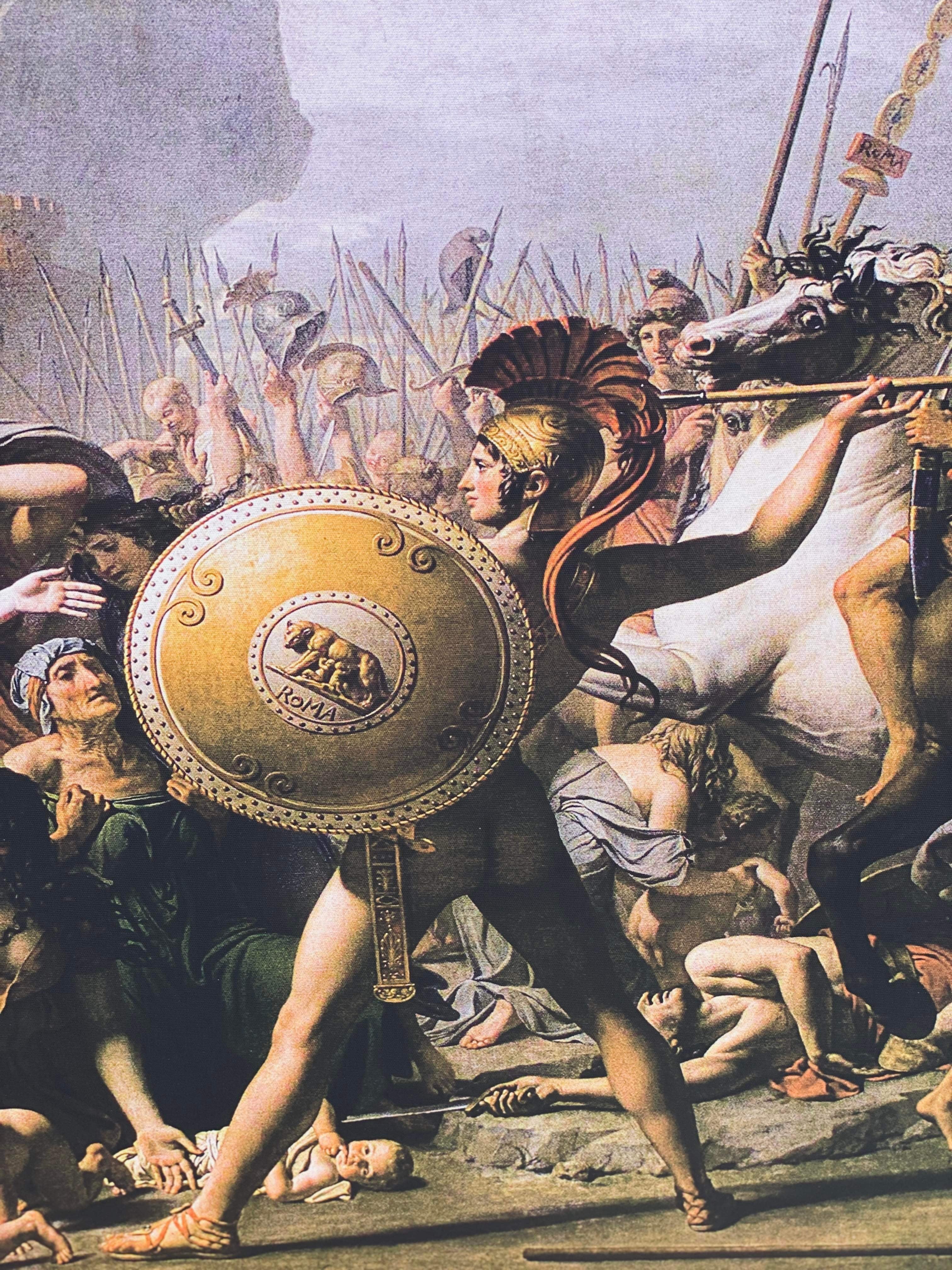 The Intervention of the Sabine Women Art