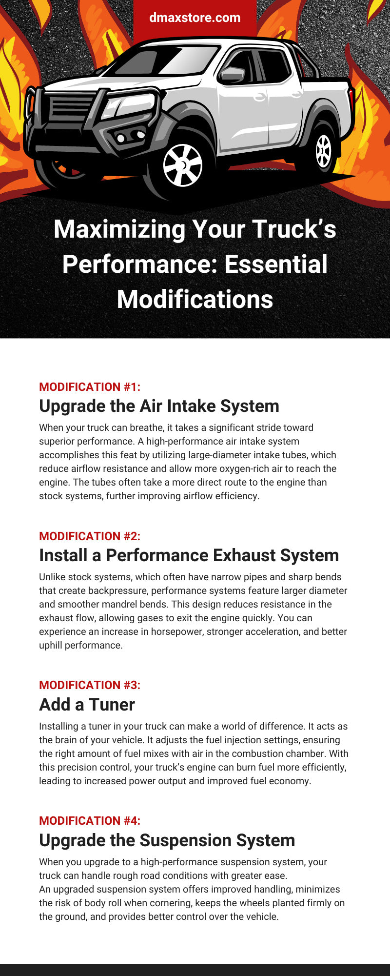 Maximizing Your Truck’s Performance: Essential Modifications