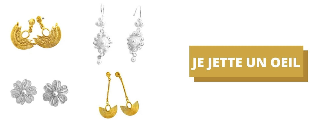 boucles d'oreilles ethniques