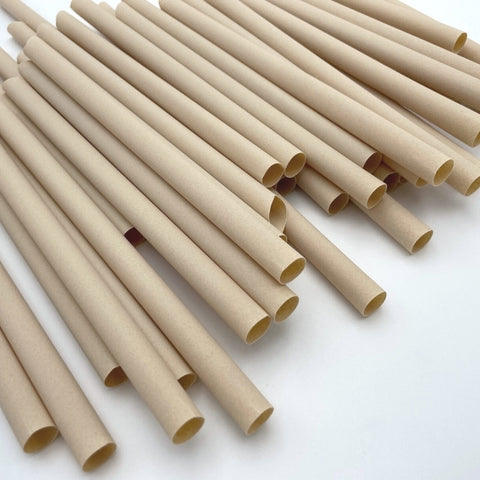 ChanYi Bamboo Fiber 12 mm Straw Eco Friendly and Biodegradable Compostable Straw-1