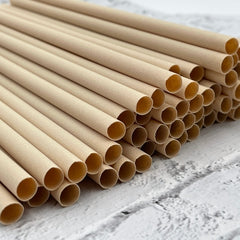 ChanYi Bamboo Fiber 6 mm Straw Eco Friendly and Biodegradable Compostable 12mm Straw-1