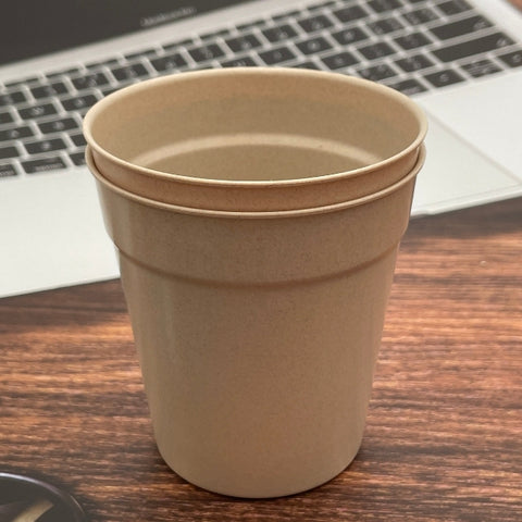 CHANYI Bamboo Cups - 100% Compostable Plant-Based Bamboo Fiber, Durabl