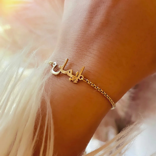 Personalized Stainless Steel Statement Bangles Bracelet With Gold And  Silver Charms Perfect Valentines Day Gift For Women 231120 From Xue08,  $12.07 | DHgate.Com