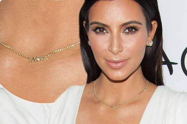 Kim Kardashian personalised Necklaces