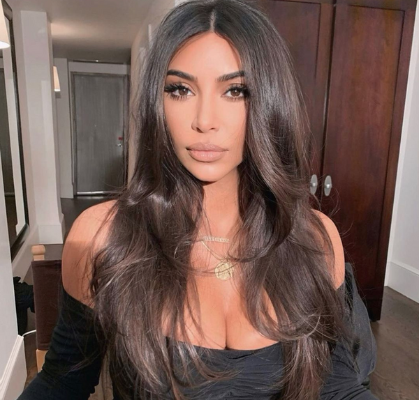 personalised necklace kim kardashian