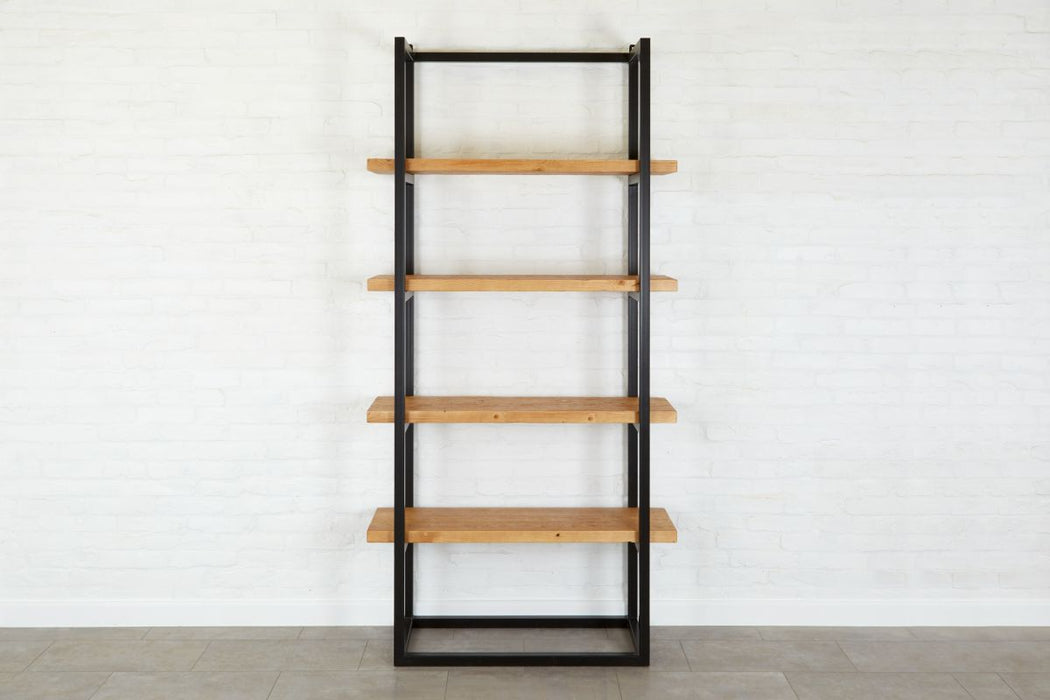 Black with Natural, Pantry Shelf Unit