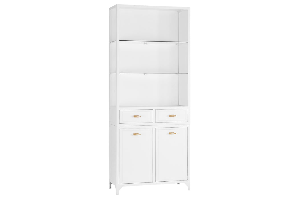 White Laundry Storage Cabinet — etúHOME