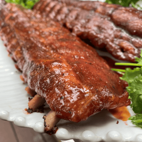 Candy-Glazed Pork Ribs: Unique Take on Ribs