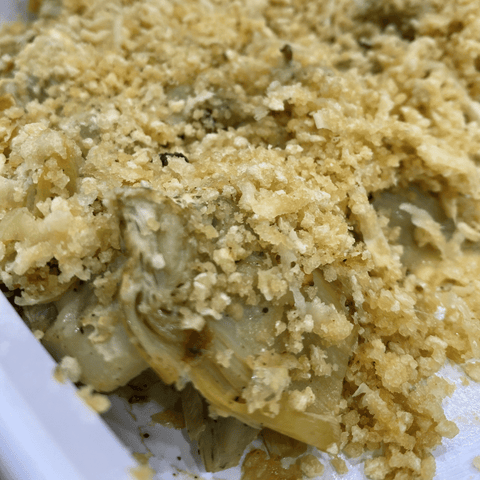 Artichoke Gratinata w/ Garlic Butter Recipe