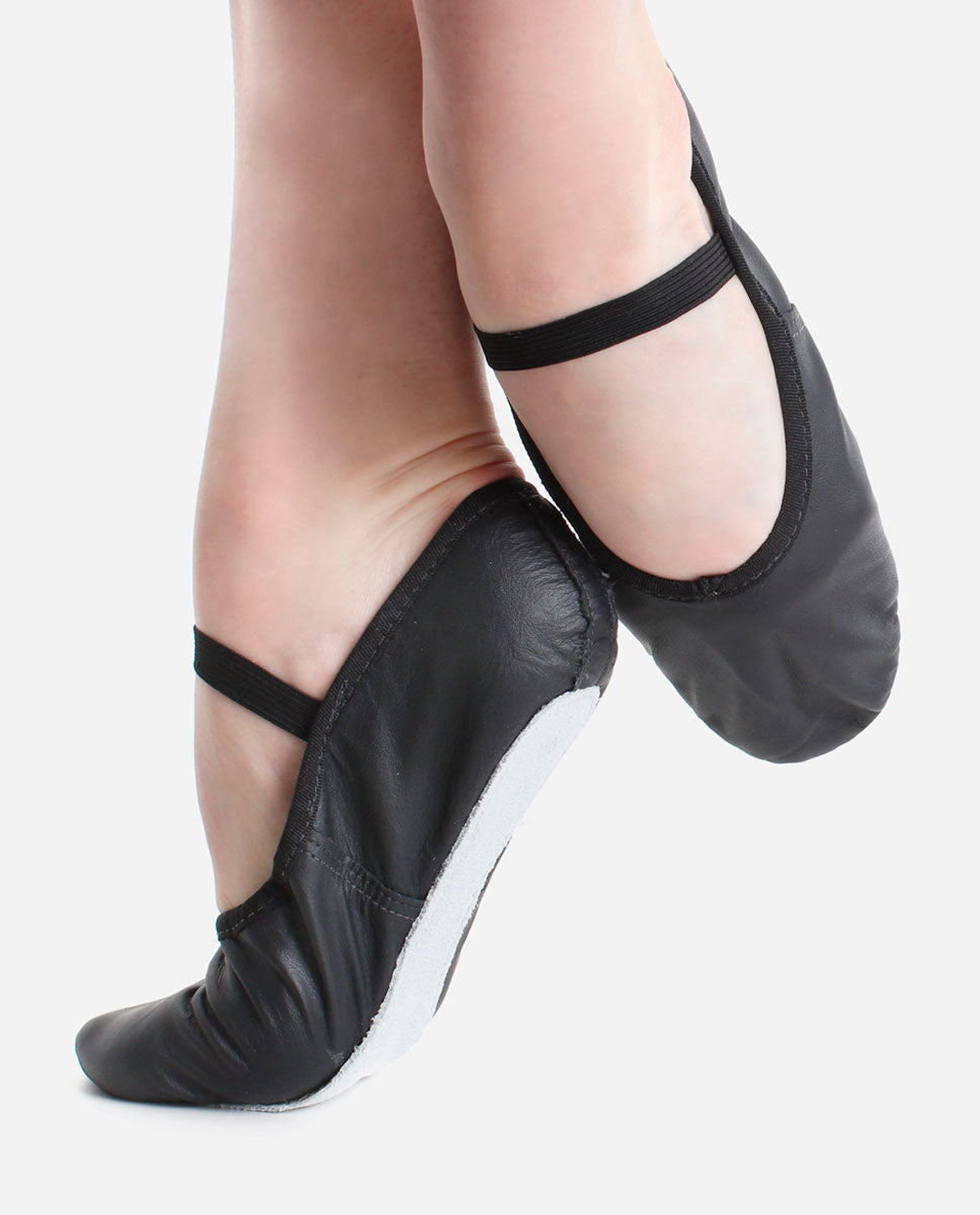 Adult Leather Stretch Split Sole Ballet Shoes – Freemotion Dance Shoppe