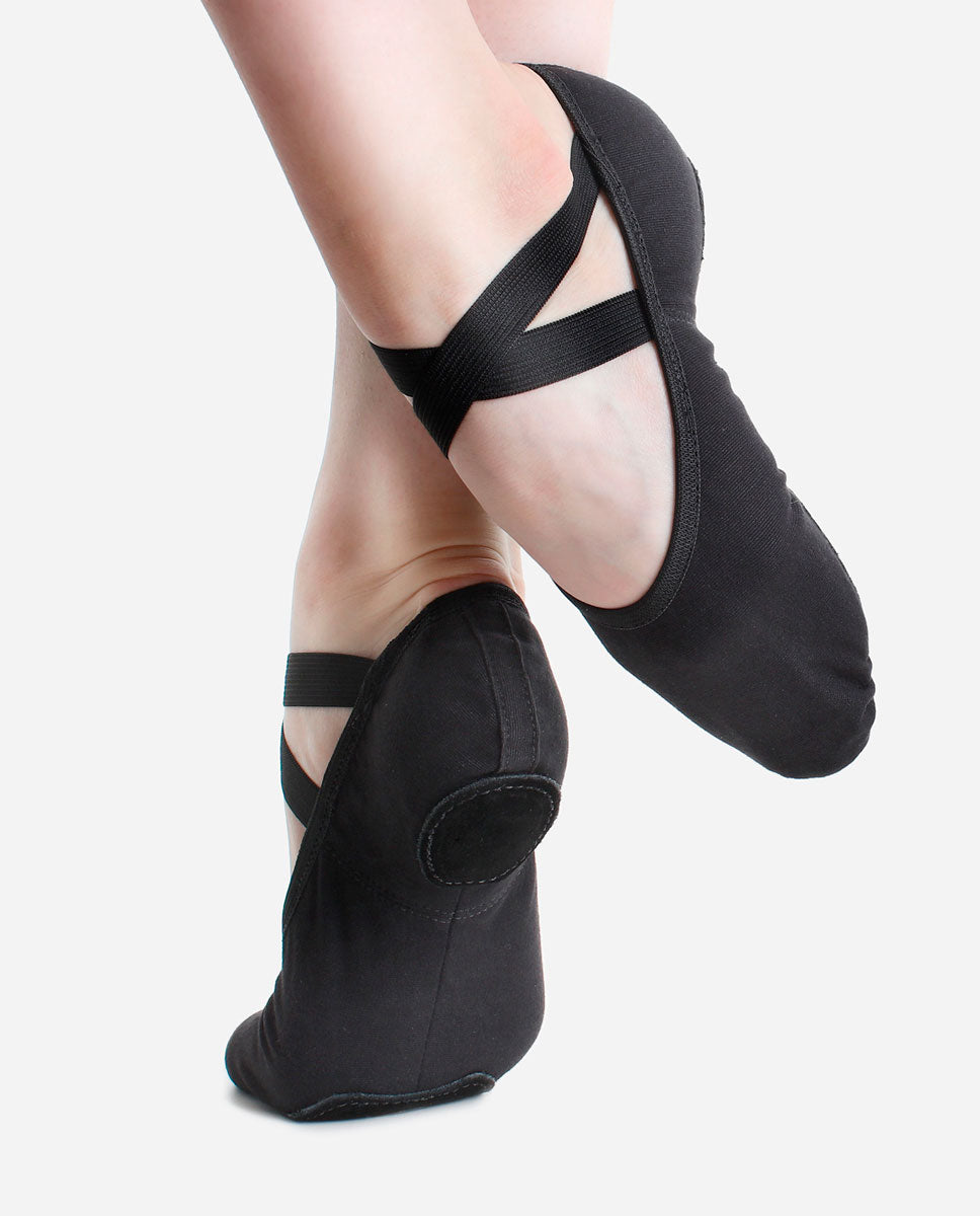 Ballet Split-Sole Demi-Pointe Shoes - Pink - Bisque - Starever