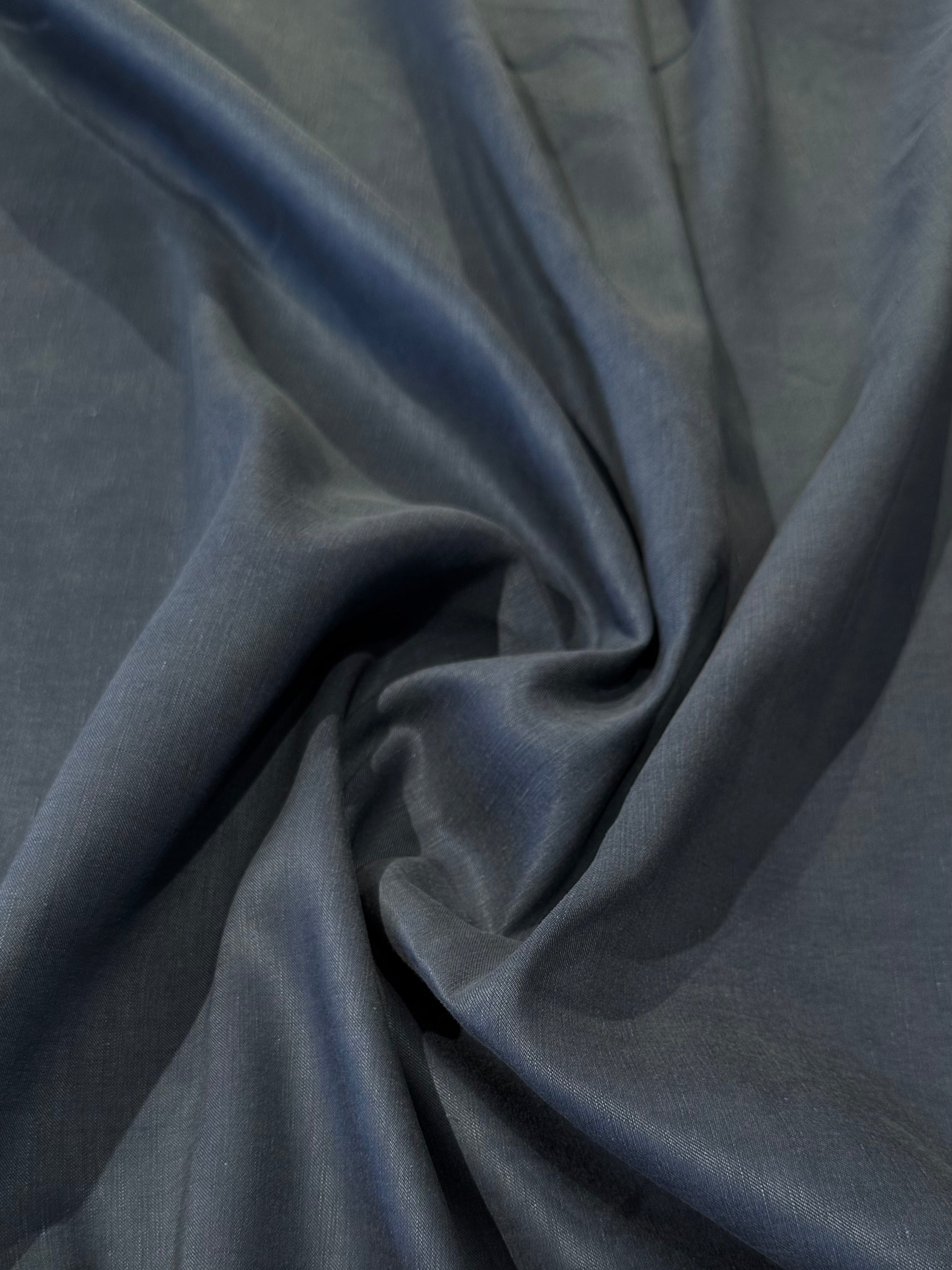 Product Image for Deadstock - Lin - Siden - Blå - DS112