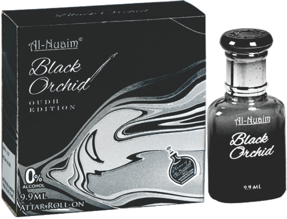 Al Nuaim Black Orchid Oudh Edition Attar 9.9ml